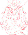 Lucky Treasure (sketch) by andybunny