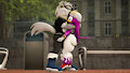 Hug the bird. Kiss the wolf.