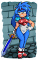 Selena the Popful Hedgehog by Nightslayer344