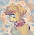 puppy portrait by foulserpent