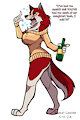 Drunken Jenna by BlazeLupine
