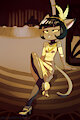 Flapper Cat by bluecoffeedog