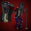 Black Bunny of Behemoth - B3 by TheSlimeDragon