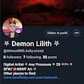 I'm on Bluesky too by DemonLilith