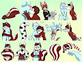 Eric Skunk stickers by DrJavi