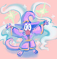 rat wizard by foulserpent