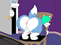 Shaking that tush for the stream~ by PupsnBuns