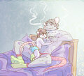Dad and Son Bonding by lavilovi