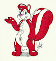A skunk that smells like bacon by ModularDragon