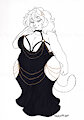 Sumire's Little Black Number by Malachyte