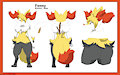 [Commission] Braixen by WinickLim