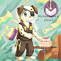 [AI] Puppy Birthday by MashyPaw