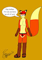 Chris Vulpine as bare as the women by FoxtrotNation