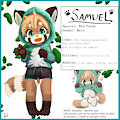 New OC - Samuel / Reference sheet by SSam