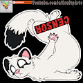 Tumble Squigs Weasel Sticker Pack By CraftyAndy and PULEX by CraftyAndyArt