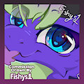 COMPLETED C0MMISSI0N - Headshot for Katy - THANK YOU KATY ʚ♡ɞ by fishys1