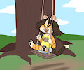 Swinging away by BunnyQueen