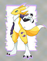 Renamon :3 by Gorebunny