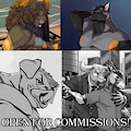 September Commissions are Open! by Dbruin