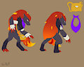 Ember Reference Sheet by DarkWufflez