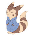 Autumn Furret by LunarTurtle