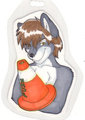 Conbadge by Lyenuv by FuzzWolf