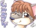 Conbadge by Michele Light by FuzzWolf