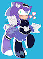 Soul Fragments: Maid Sonic by LilCrazyBat