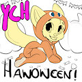 OPEN YCH 488 - Hawoween (infinite slots available) by UniaMoon