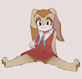 Cubtober 2024 Cream the rabbit by Rey17