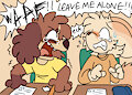 no barking in class! by mimisrol