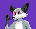 Silverfox scarf .T.F. by Glitchelsalsero