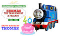 Happy 40th Birthday Thomas the Tank Engine by CartoonFoxArt2002