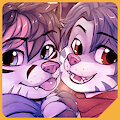 Toshi & Krech - Couples Avatar by RaineShadowpaw