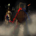 MIKEY VS HARK by CHUBBYCOON