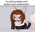 Wanna Touch Boobs? by JFBelen