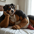 Bernese Dad by yisikopato