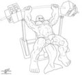 Bench Press by Wolfblade