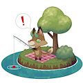 Webfishing YCH by ChewyEnnui