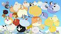 This Artwork Of Bluey Is Called “Belly Balloons”