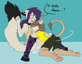 Their first Meeting x3 by liontaro