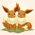Eevee by FluffyHinu