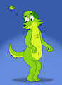 Croc as a Dog by BearsFlush