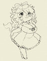Crèmette typical dress by Saucy