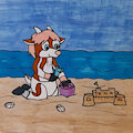 Beach Goat by Padderpy