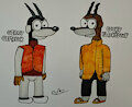 Gerry Gemsbok and Lucky Blackbucky