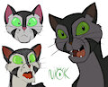 Francis Sketches (Felidae 1994) by Niok