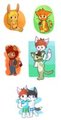 Chibis batch 5/13 by Sunnynoga