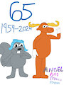 Rocky and Bullwinkle 65th Anniversary by PrincessTheWolf