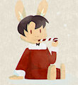 Jay xmas postal by JayBunny